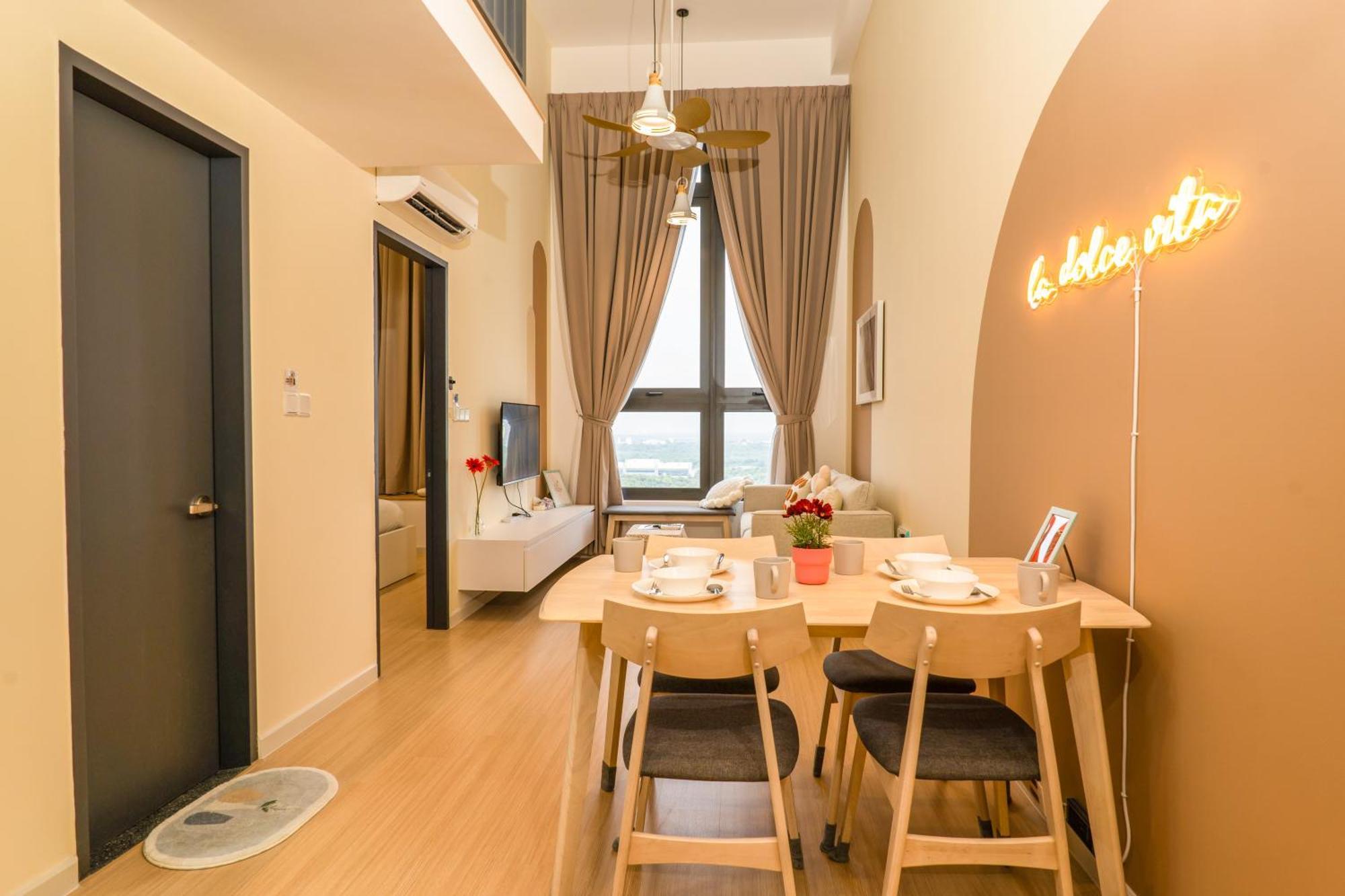 Sunway Grid Loft Suite By Nest Home【Olympic Size Pool】 Kampong Pendas Exteriör bild
