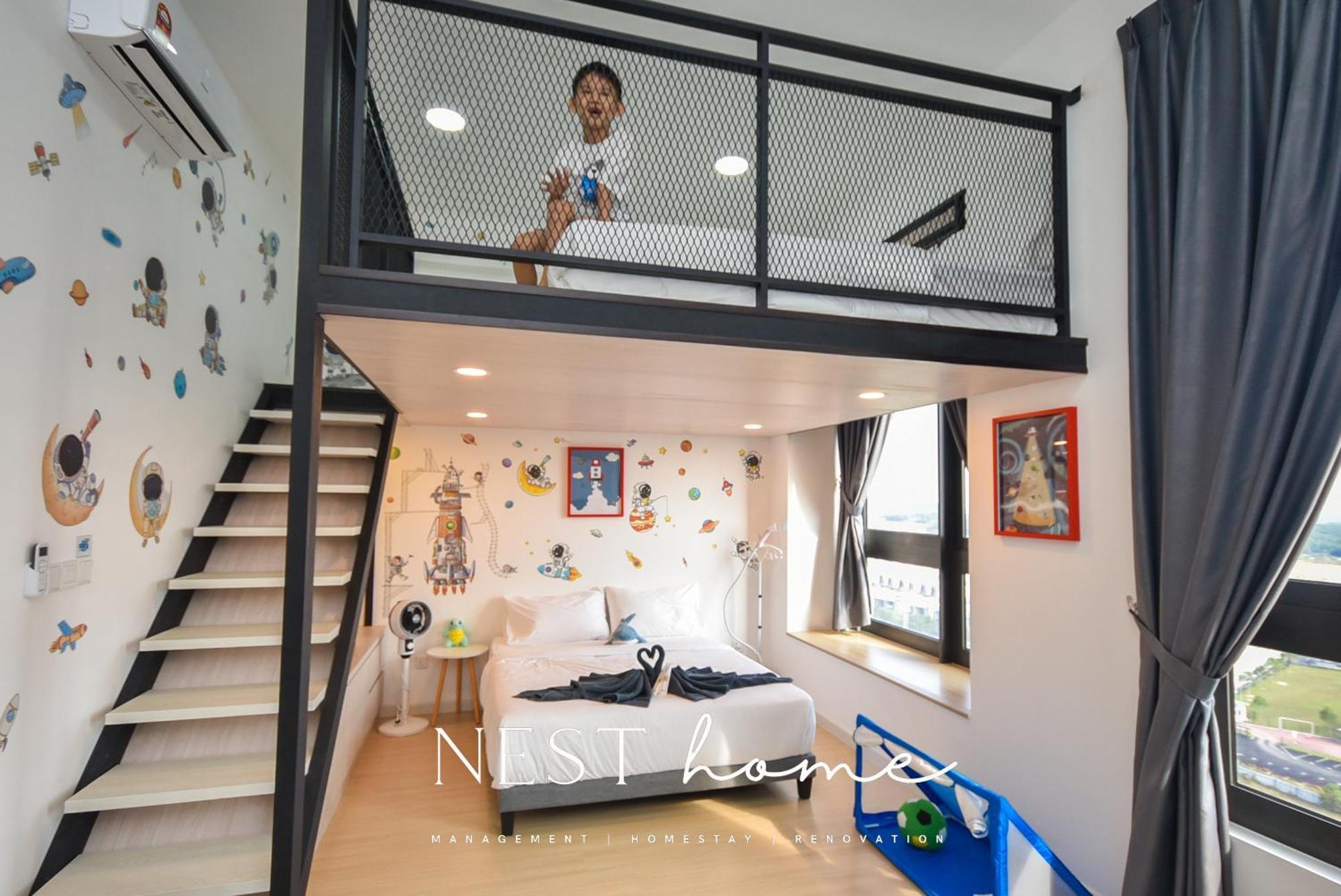 Sunway Grid Loft Suite By Nest Home【Olympic Size Pool】 Kampong Pendas Exteriör bild